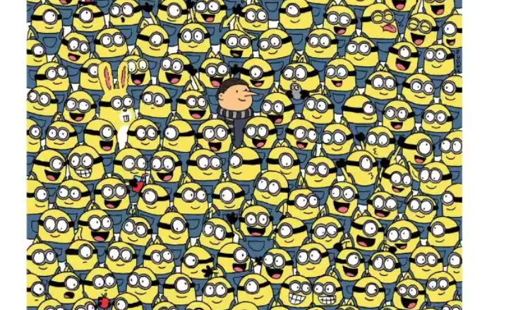 Optical Illusion: Can you find three bananas hidden among these minions within 18 seconds