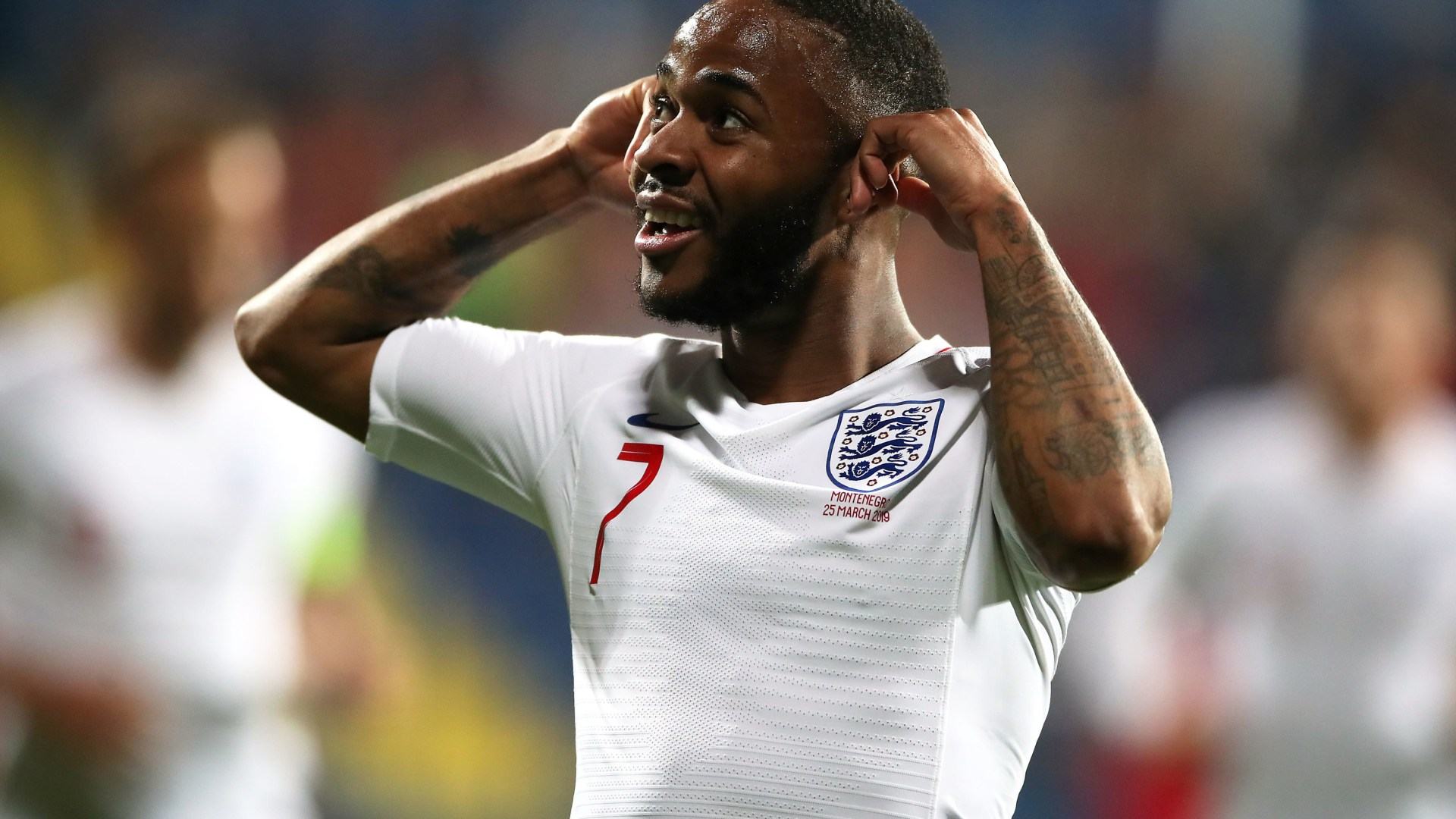 Raheem Sterling defies vile racists with cele as England hammer Montenegro