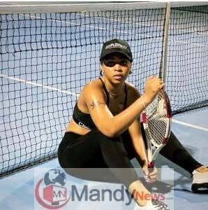 Regina Daniels And Husband, Ned Nwoko Playing Tennis In Dubai