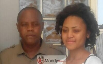 Regina Daniel and her father