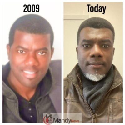 Reno Omokri Joins #10YearsChallenge, Shares Throwback Vs Today Photos