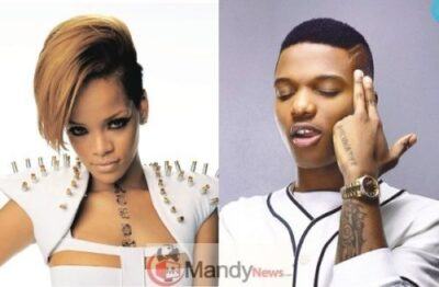 Rihanna Spotted Listening To WizKid Ojuelegba Song (Video)