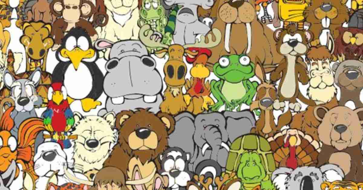 Find the Hidden Robot Among Animals