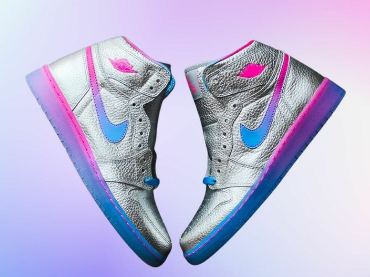 Nicki Minaj x Nike Air Jordan 1 (Image via English Sole)