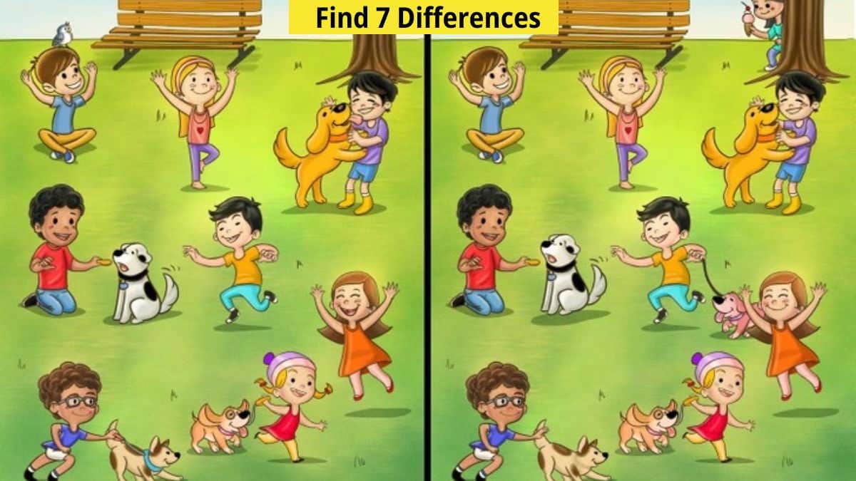 Spot 7 Differences in 15 Seconds