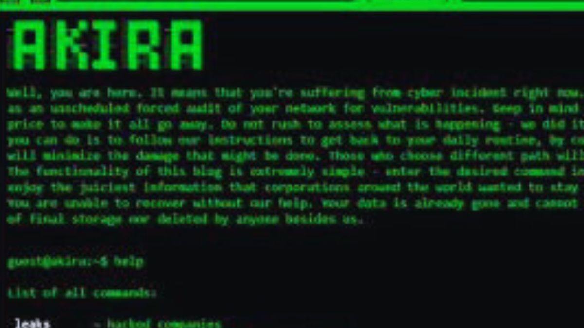 Knowing the Akira ransomware!