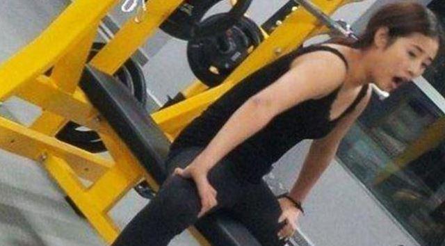 This photo of a gym goer's backwards feet has the internet baffled… so can YOU figure out what’s going on?