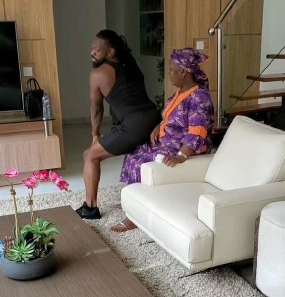 Timaya Twerks For His Mother In New Video (Photos)