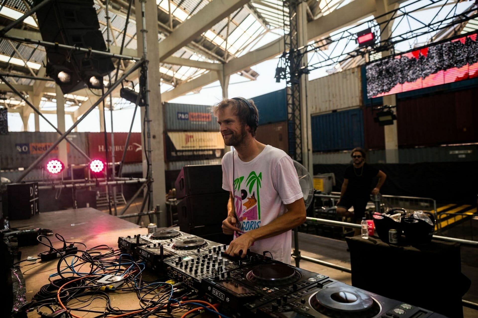 Todd Terje performs on stage of DGTL Festival in Barcelona, Spain  on August 24, 2019 (Image via Getty Images)