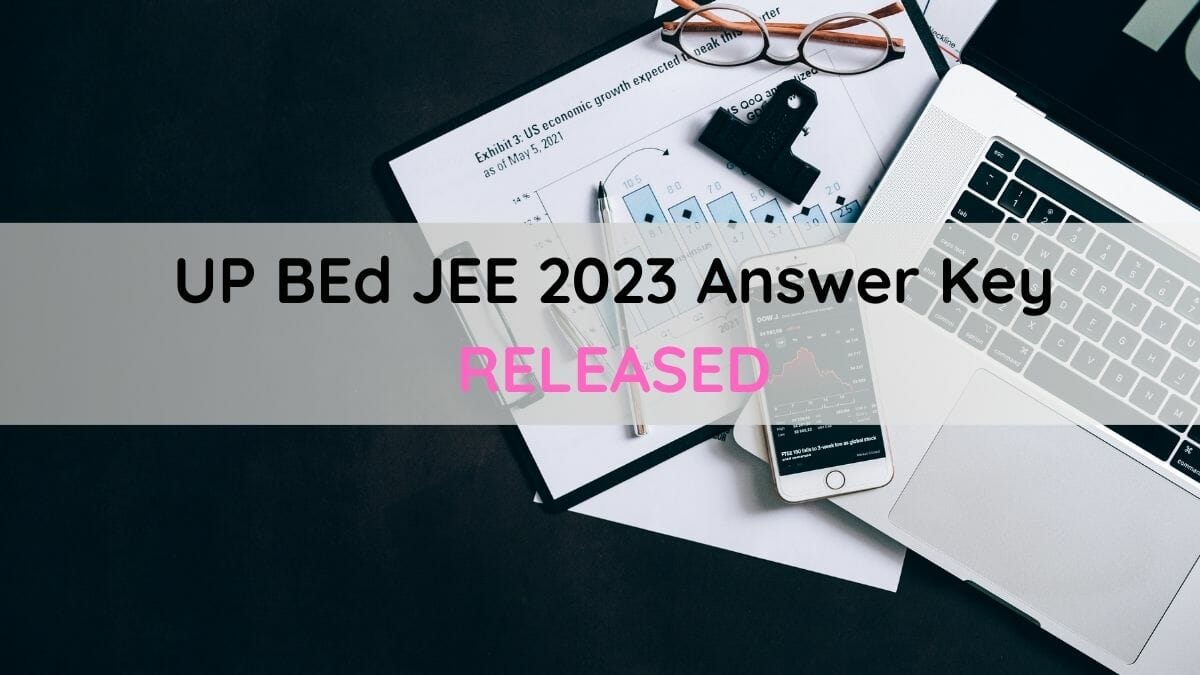 UP BEd JEE Answer Key 2023 Released