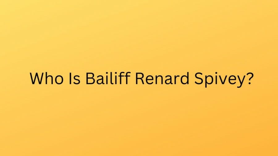 Who Is Bailiff Renard Spivey? How Did Former TV Bailiff Kill His Wife?