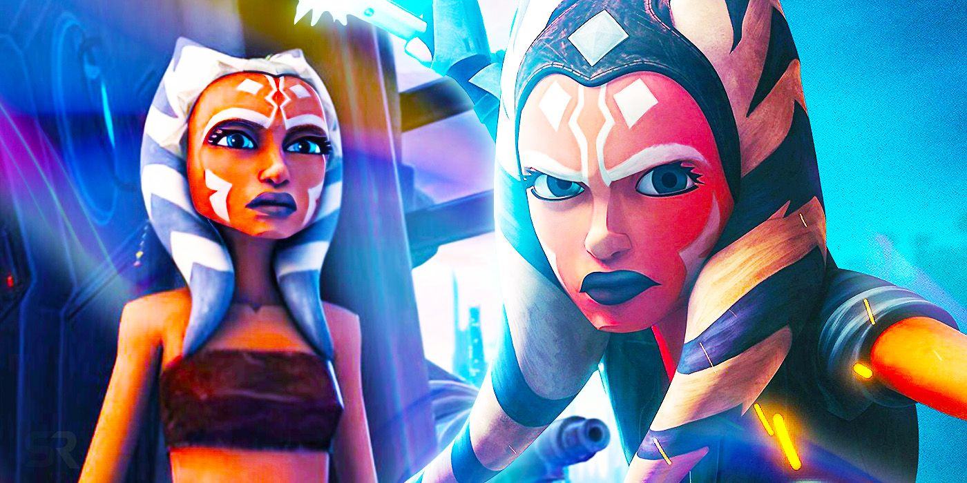 Ahsoka Tano in Star Wars: The Clone Wars.