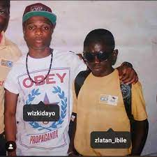 Throwback Picture Of Wizkid And Zlatan