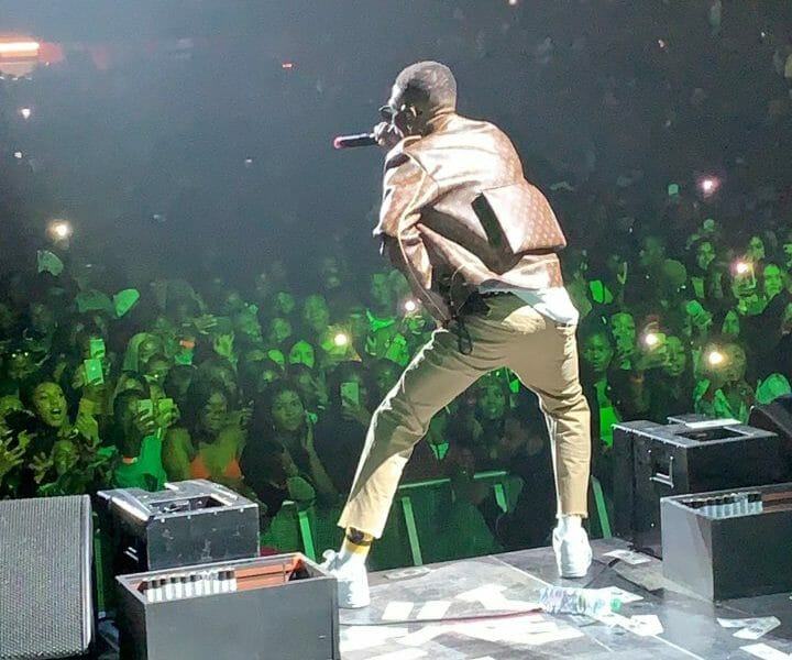 Wizkid Wore Monogram Admiral Jacket To Starboyfest, Costs N2.5 Million (Photos)