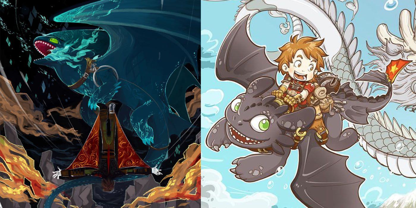 10 Amazing Pieces Of How To Train Your Dragon Fan Art We Love