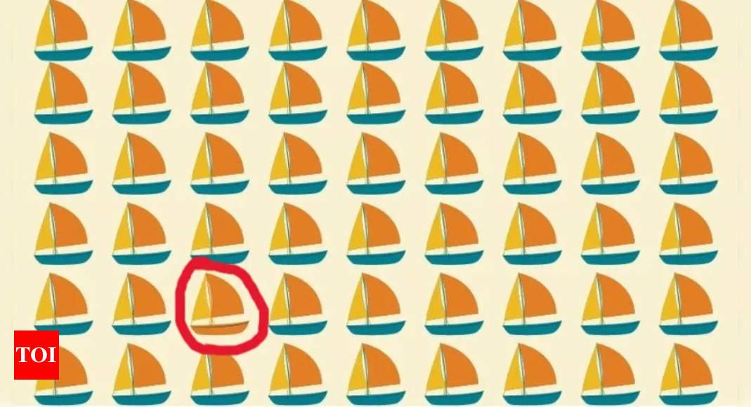 Brain test: Spot the odd boat out in 10 seconds