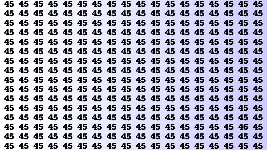 If you have Sharp Eyes Find the number 65 in 20 Secs