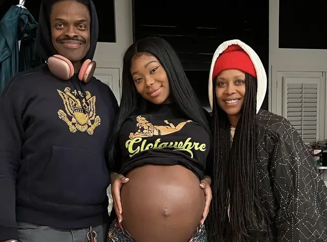 Summer Walker pictured during a pregnancy. Picture: Instagram