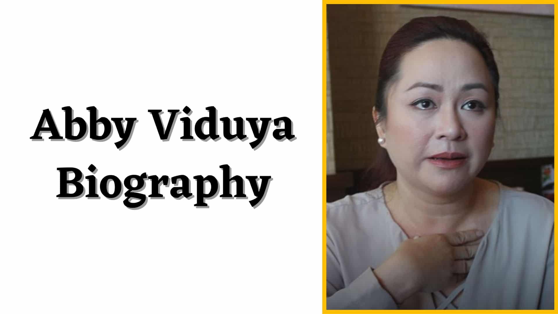 Abby Viduya Biography, Wikipedia, Wiki, Kids, Screen Name