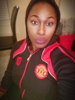 Actress Uche Jombo Shares Selfie In Support For Manchester United (Photo)