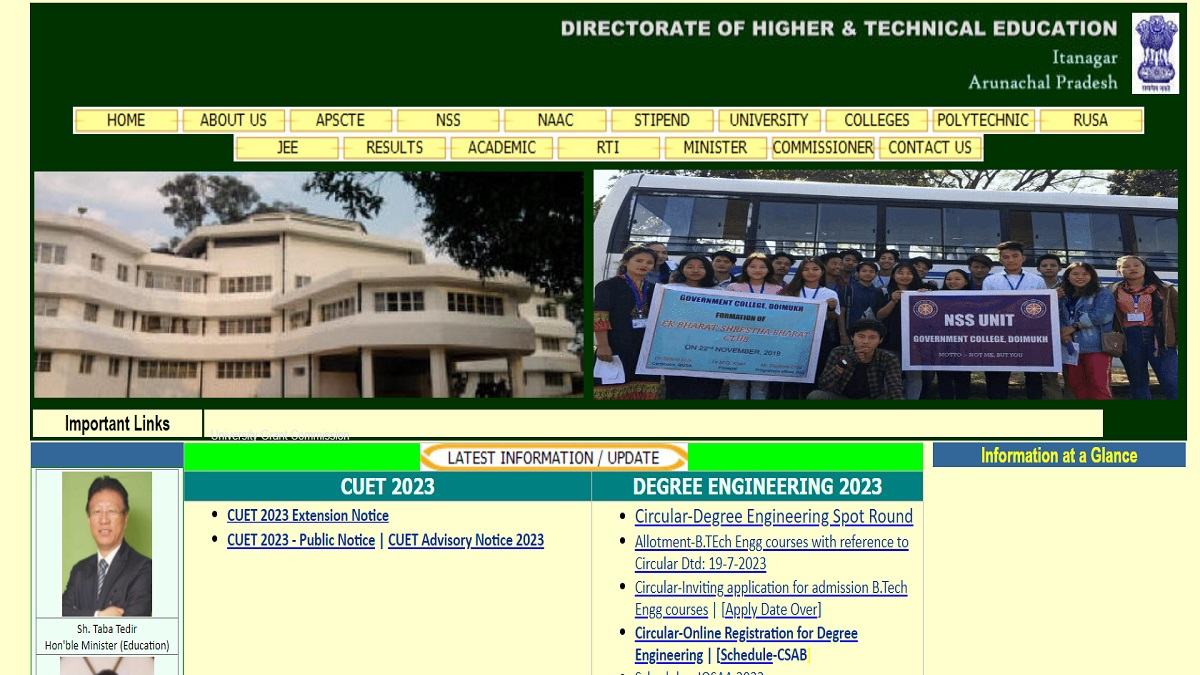 Arunachal Pradesh NEET UG 2023 Spot Counselling