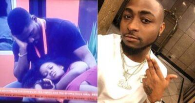 #BBNaija 2018: Check Out Davido’s Reaction To Tobi’s Obsession With Cee-C