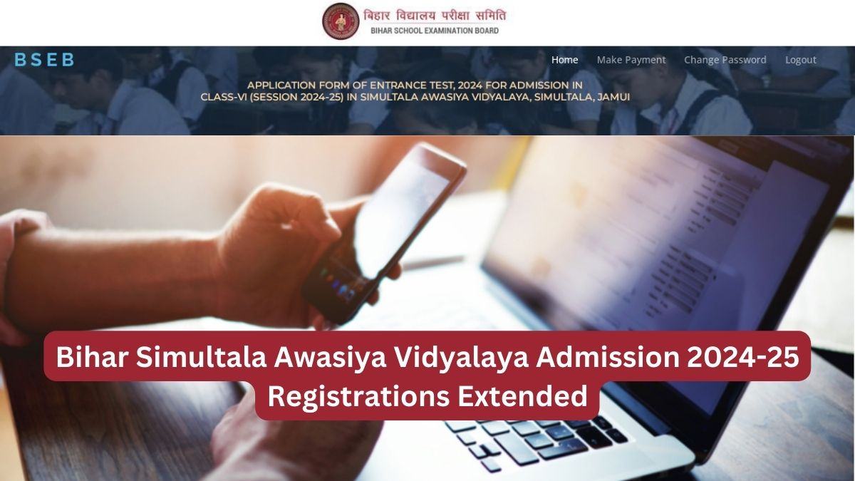 Bihar Simultala Awasiya Vidyalaya Admission 2024-25