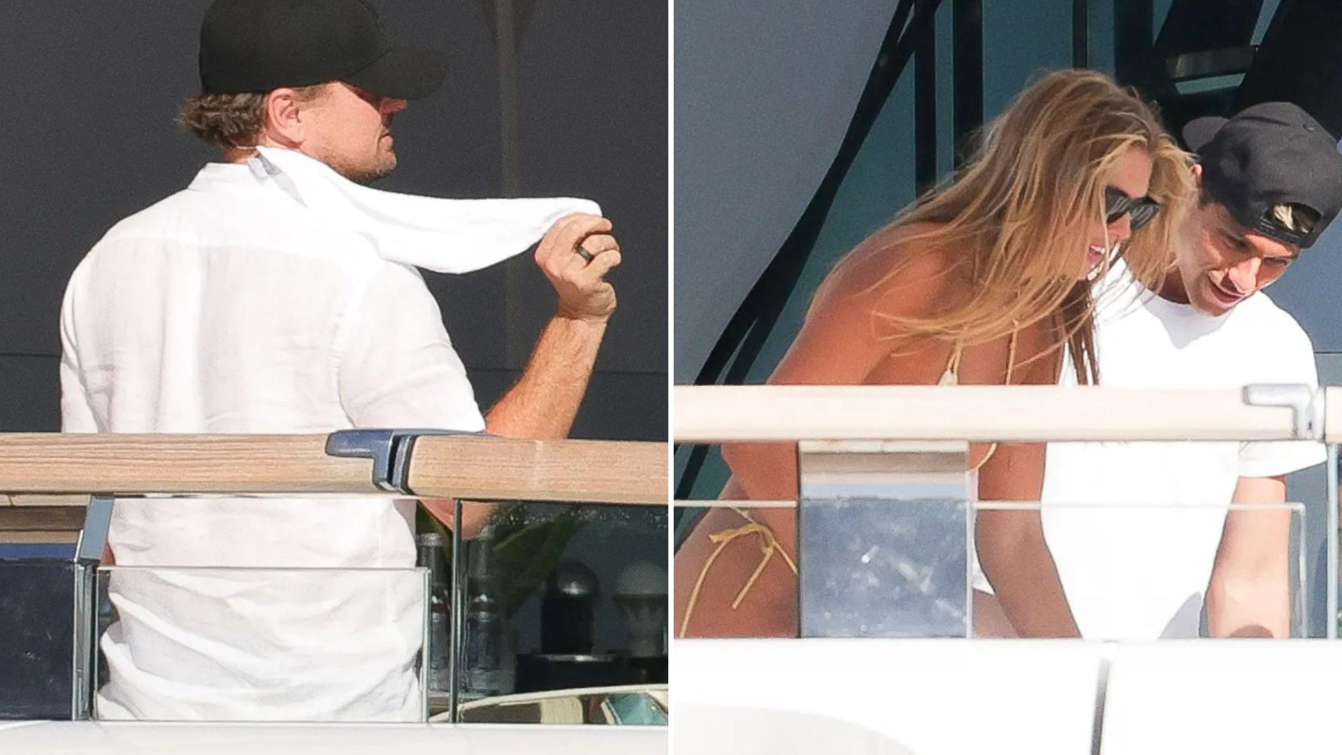 Bikini-clad Love Island beauty, 32, joins Leonardo DiCaprio, 48, on luxury yacht in Ibiza