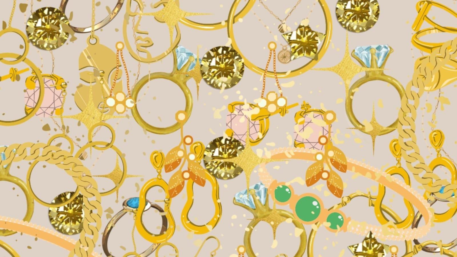 Brain Teaser: Can you find the pearl hidden amongst the glitzy jewellery in 30 seconds?