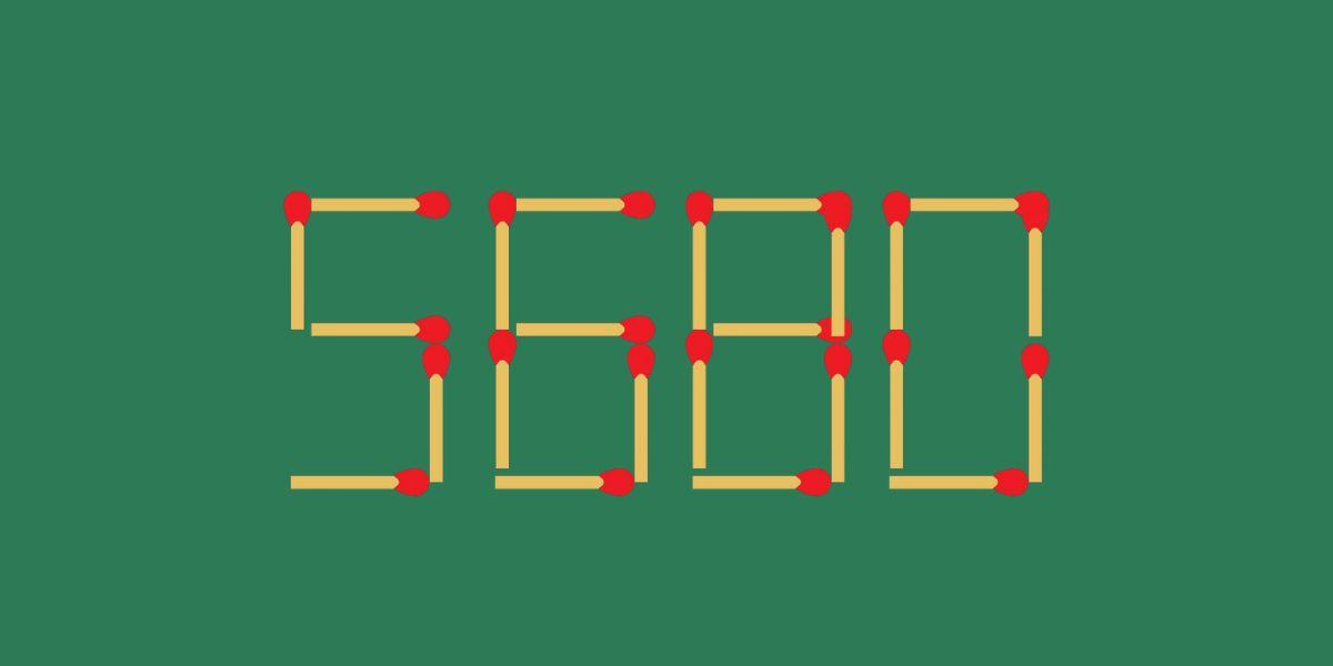 Brain teaser: Test your IQ and see if you can write a word just moving 3 matches!