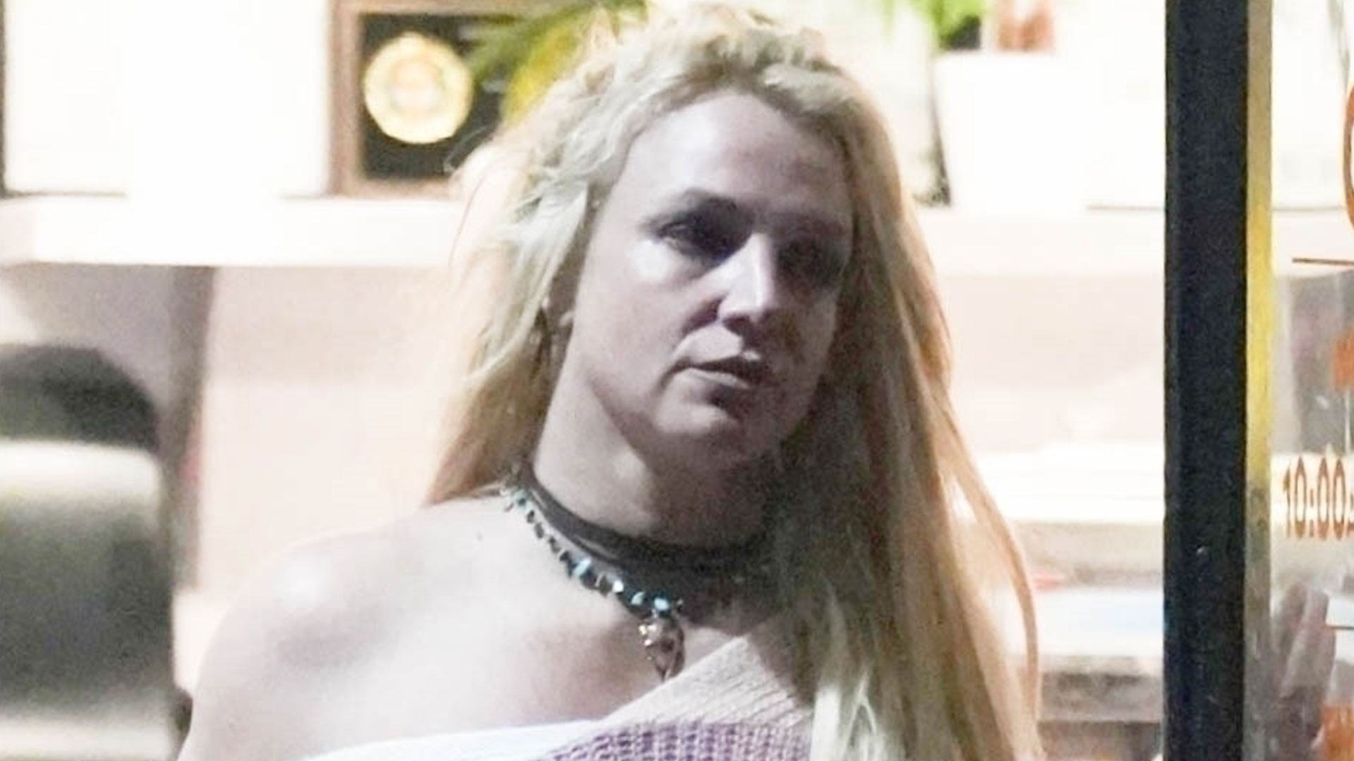 Braless Britney Spears looks downcast after heartbreaking statement on divorce from husband Sam Asghari