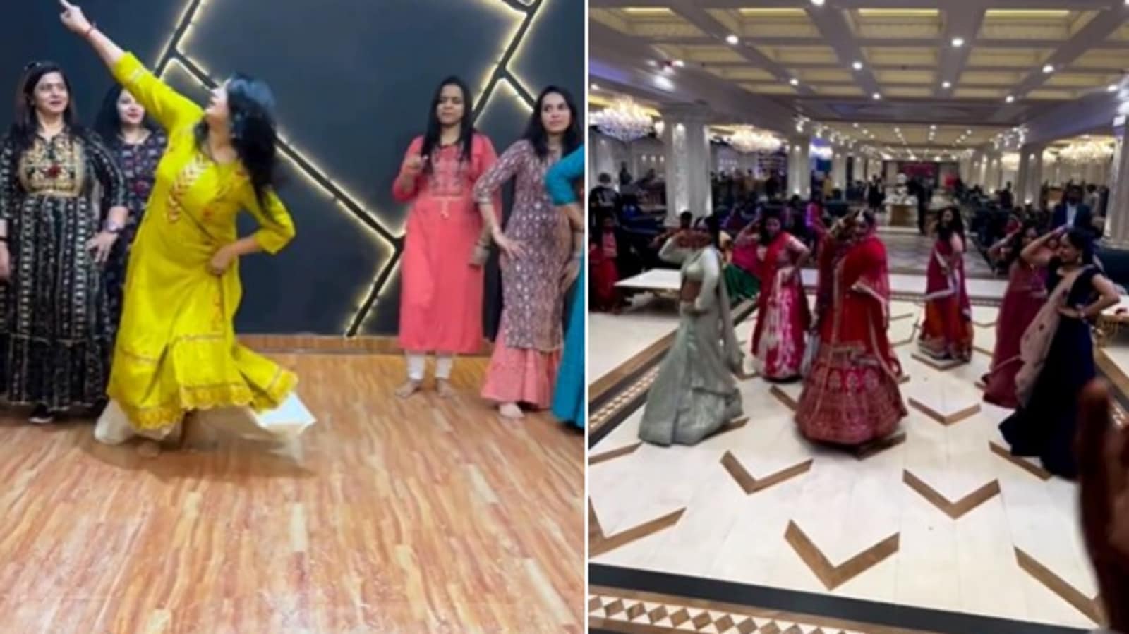 Bride and her friends steal the show with their dance to London Thumakda