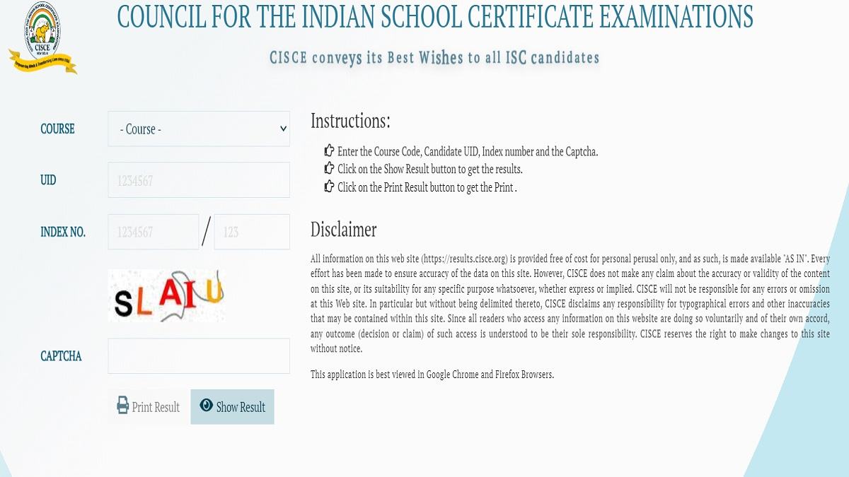 CISCE ISC Class 12th Compartment Result 2023 Out, Get Direct Link