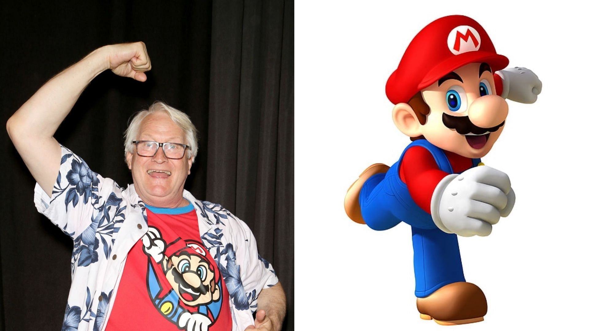 Charles Martinet, the Super Mario voice actor has decided to retire at the age of 67. (Images via Getty Images &amp; Nintendo)