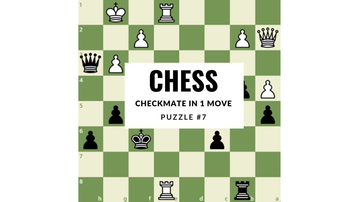 Chess Game With Answers, 1 Move Checkmate Puzzles