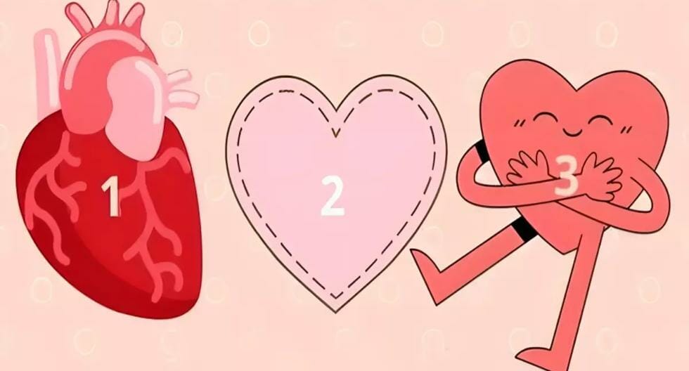 Choose one of the three hearts and find out if you are a romantic person or not