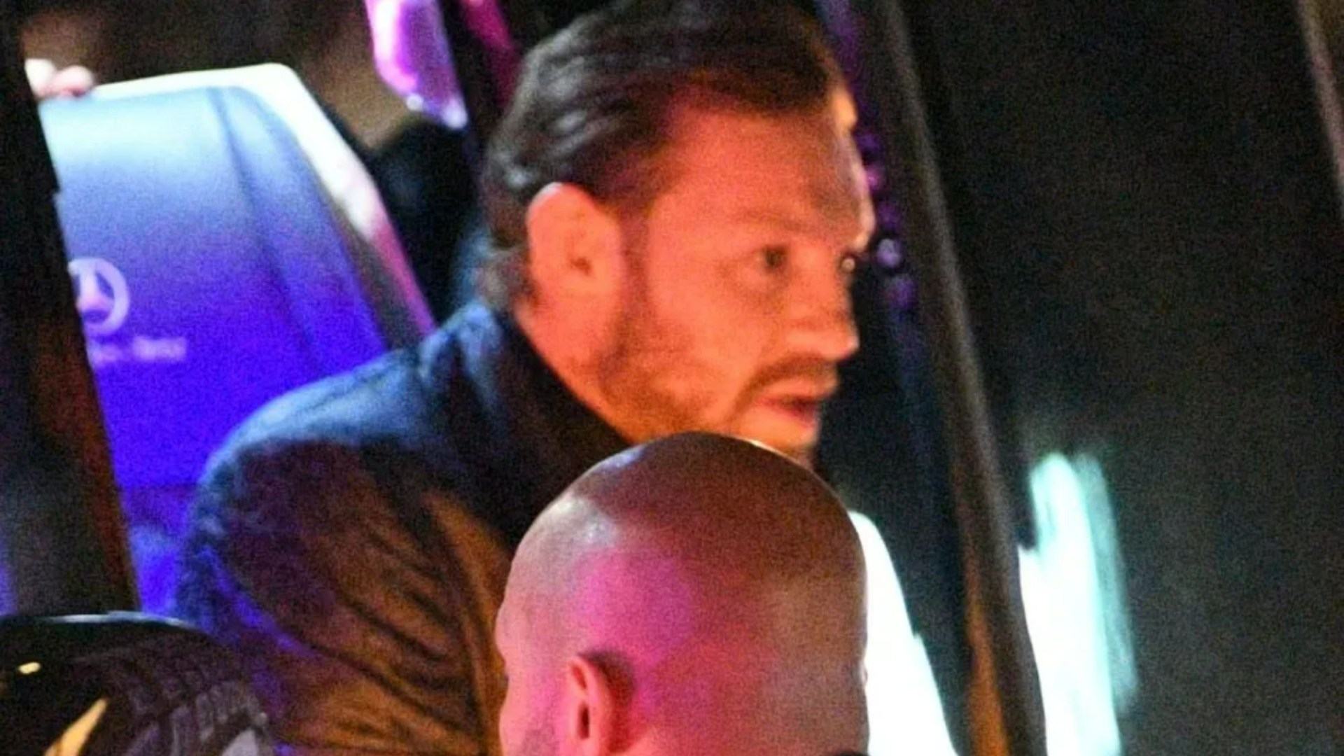 Conor McGregor leads busload of glamorous women and Love Island star back to his hotel at 5am after Anthony Joshua fight