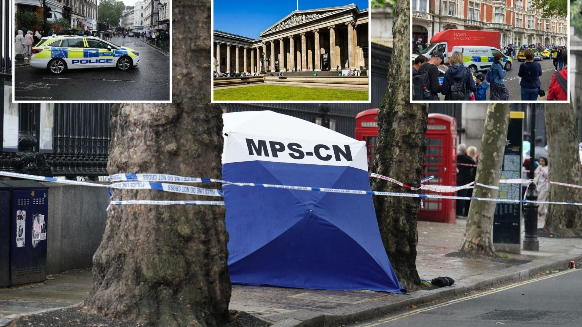 Cops swoop on British Museum after reports of incident