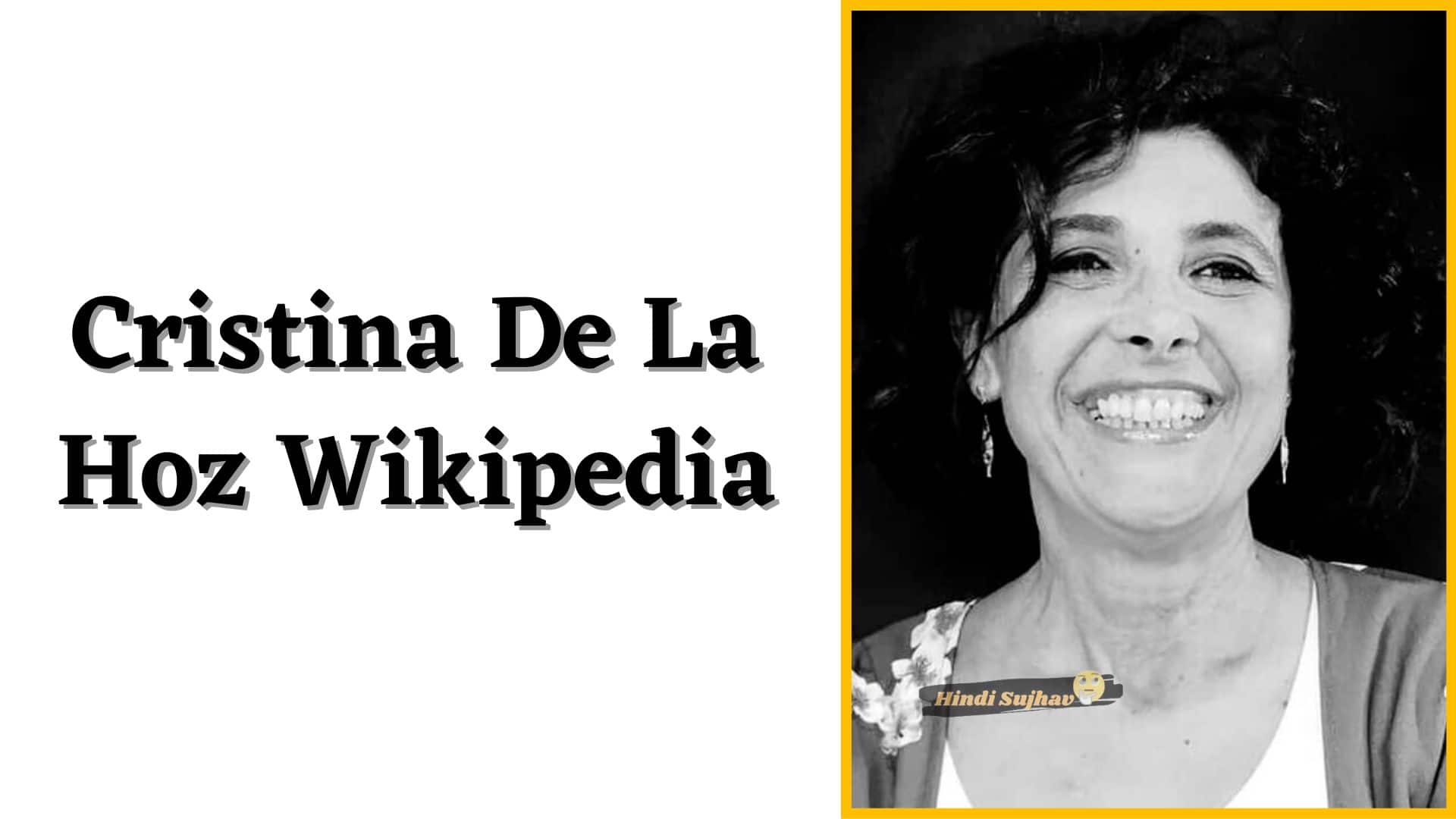 Cristina De La Hoz Wikipedia, Wiki, Biografia, edad, Ideologia, Biography, Age, Couple, Journalist