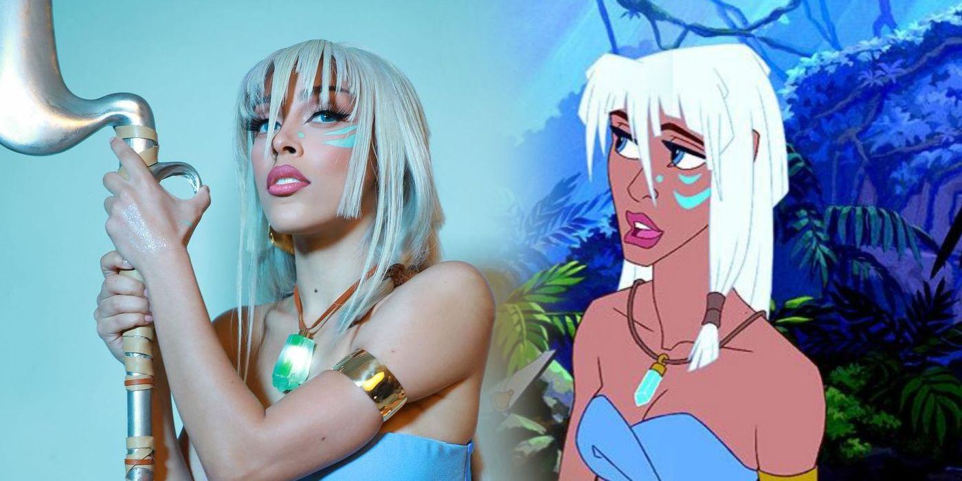 Doja Cat’s Atlantis: The Lost Empire Costume Is Stunningly Perfect