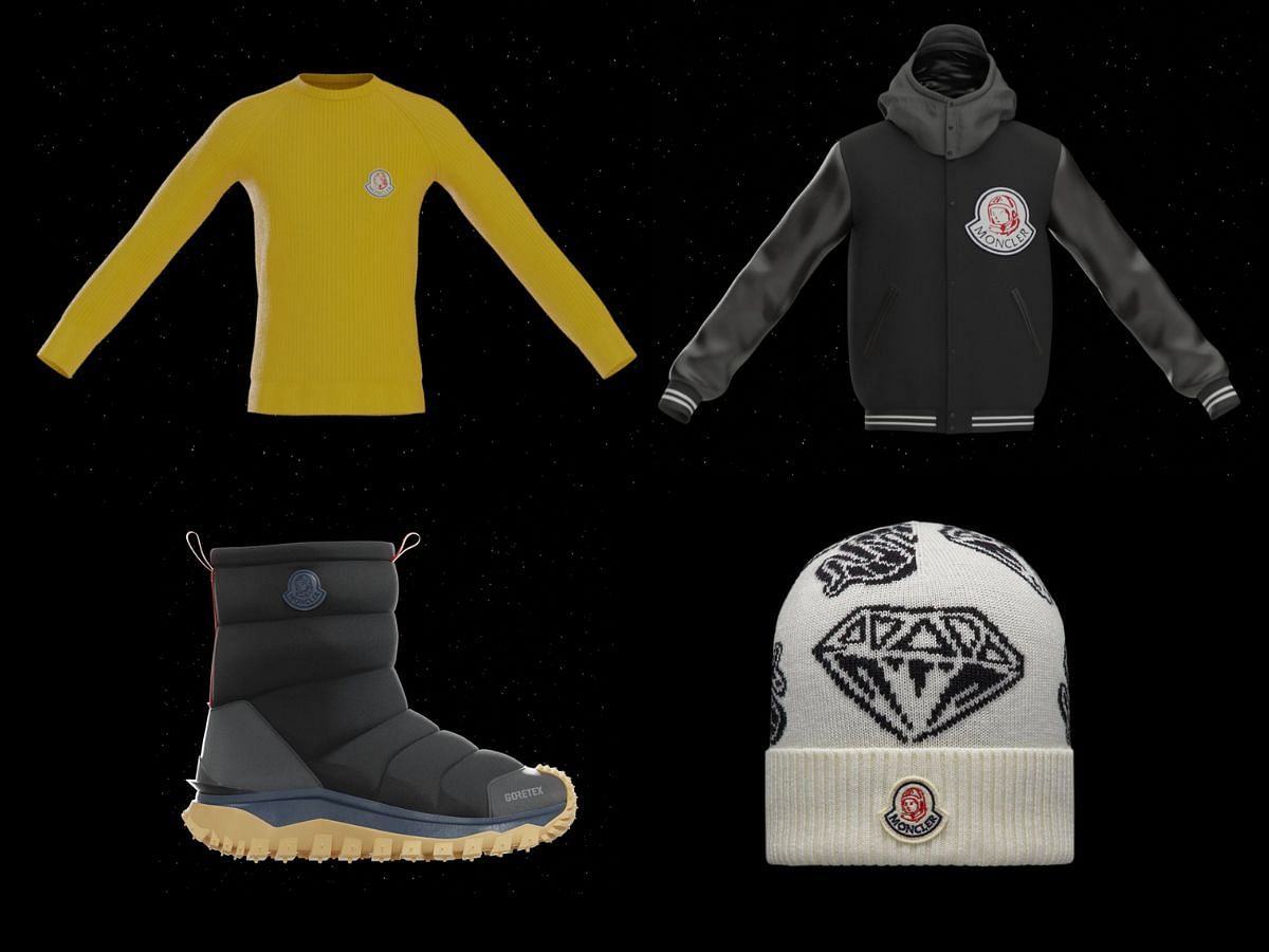 BBC x Moncler collaboration (Image via Billionaire Boys Club)