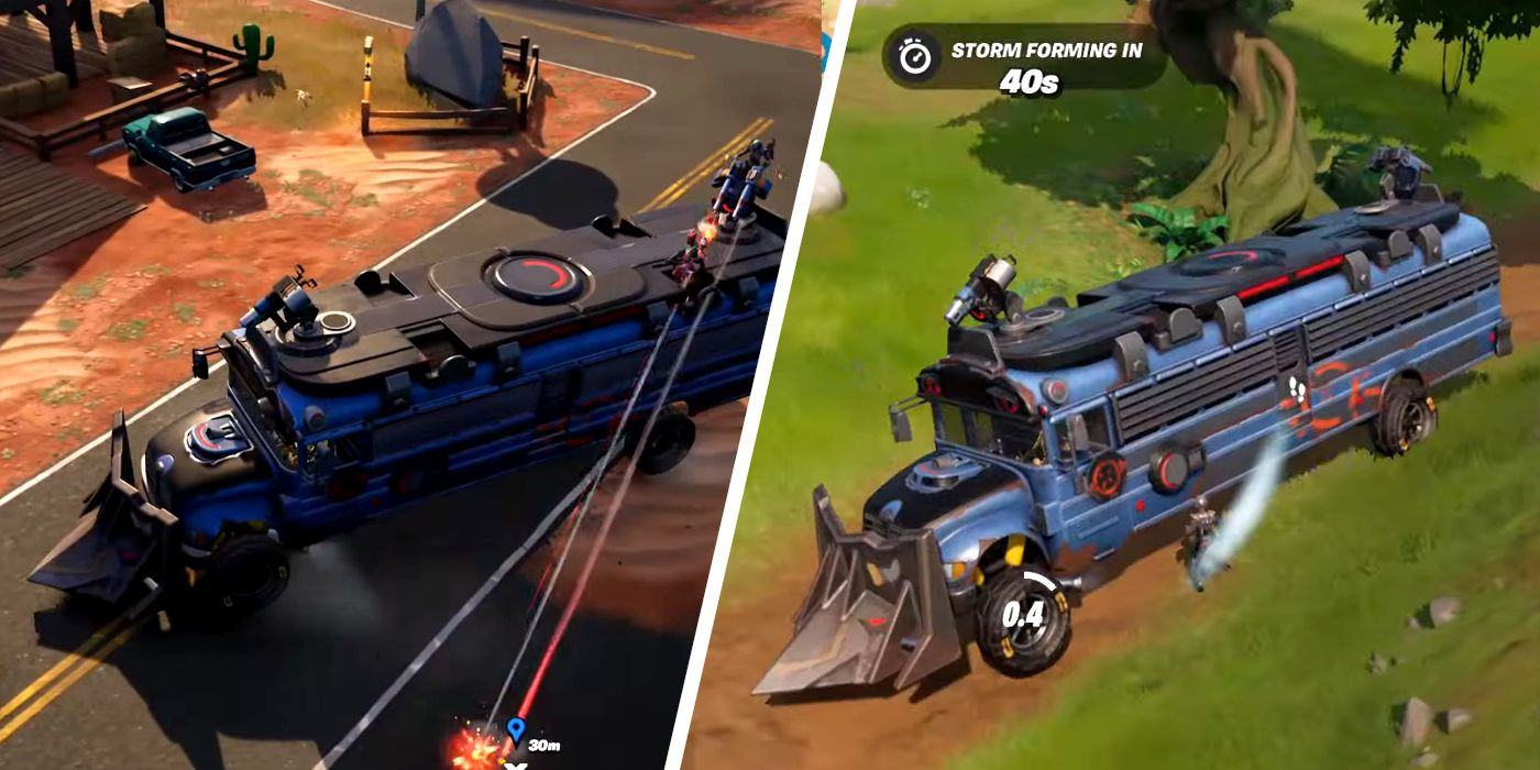 Fortnite: Where to Find A Drivable Battle Bus