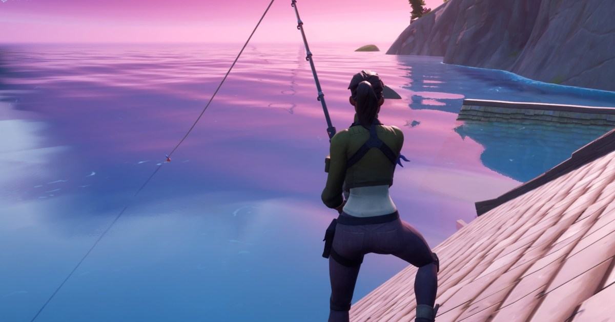 Fortnite season 3 week 5 challenges: How to catch fish at Craggy Cliffs