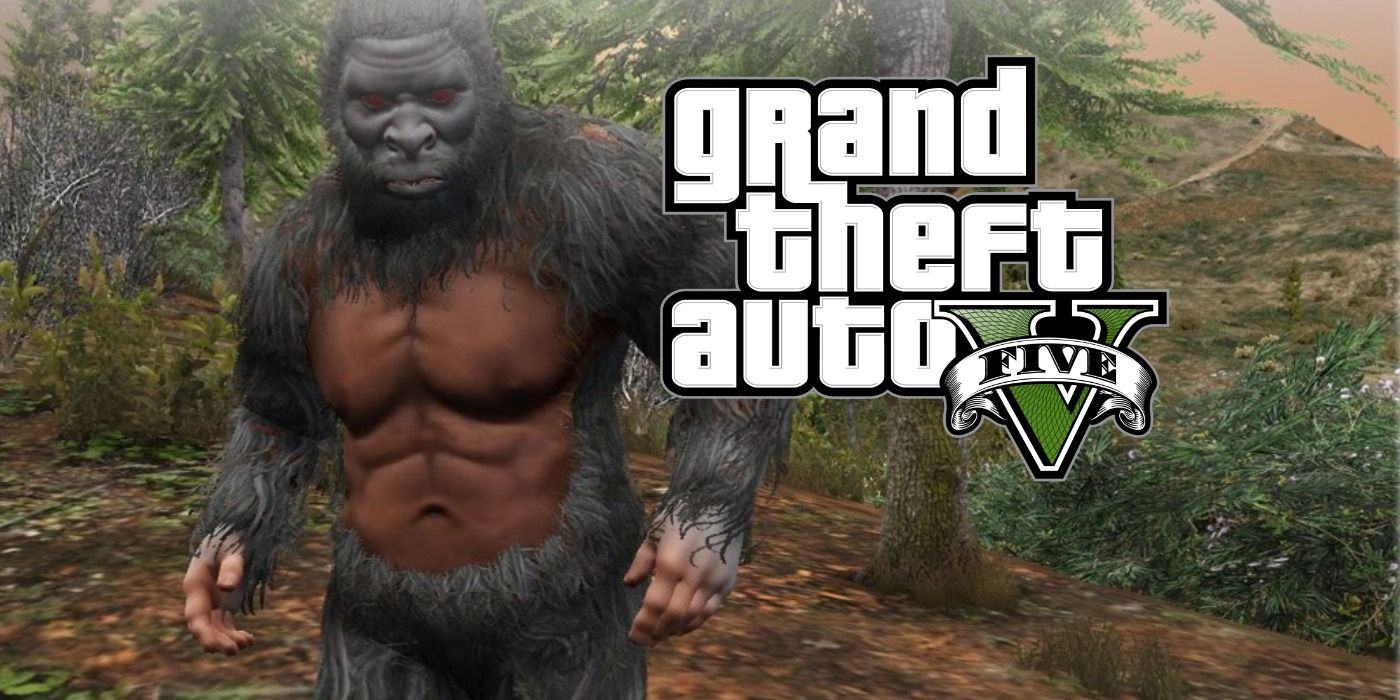 Grand Theft Auto 5: Finding (& Playing As) Bigfoot