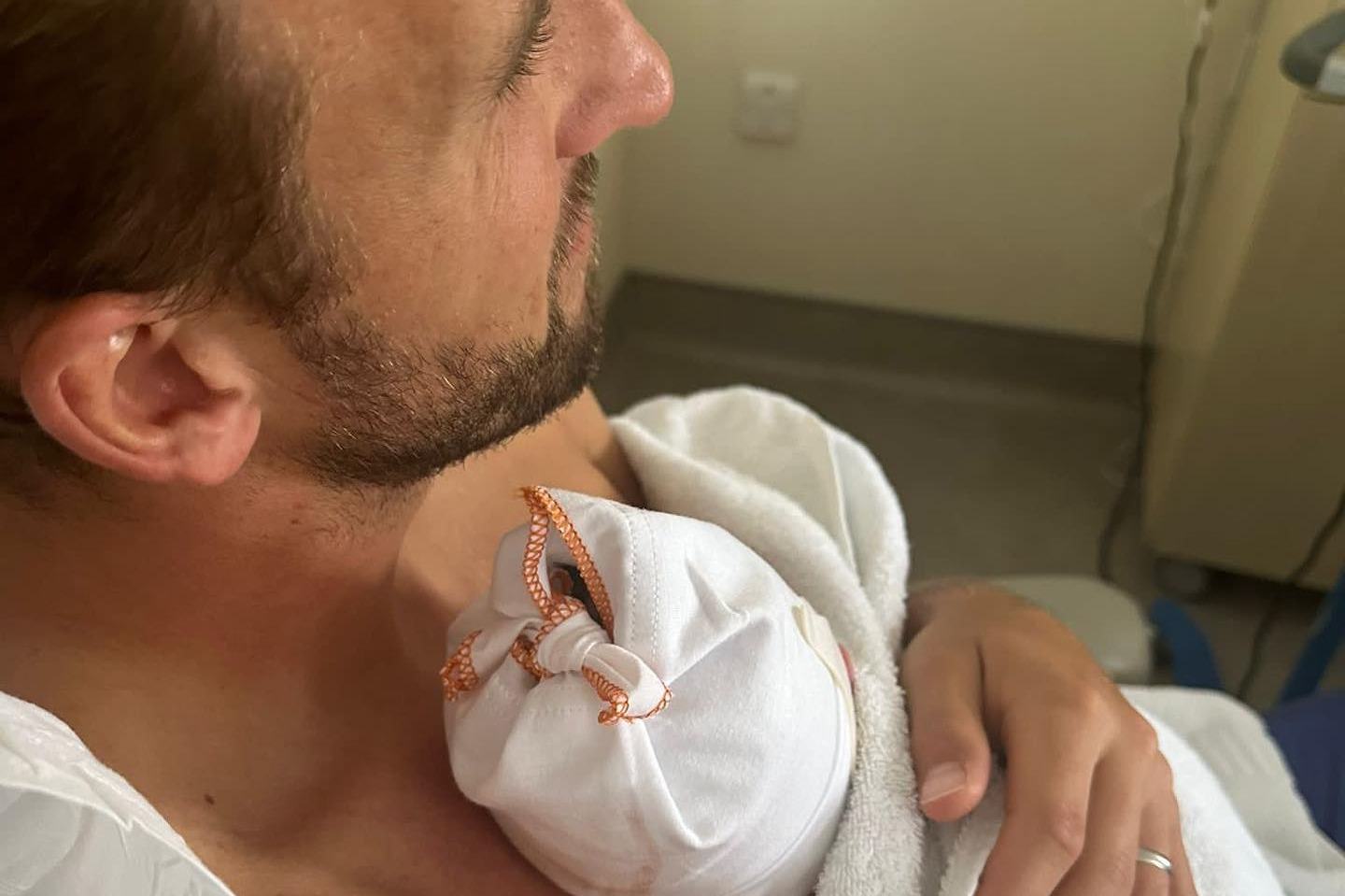 Harry Kane's wife Kate gives birth to couple's fourth child - and reveals baby's adorable name