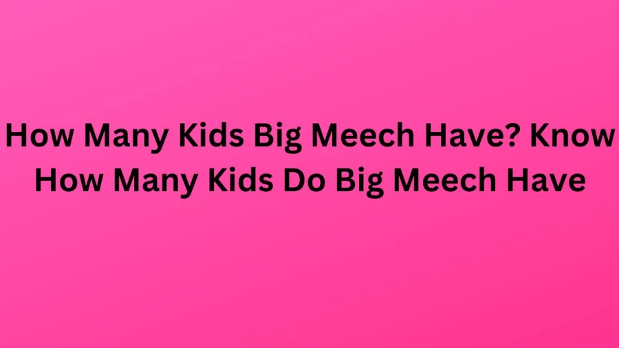 How Many Kids Big Meech Have? Know How Many Kids Do Big Meech Have