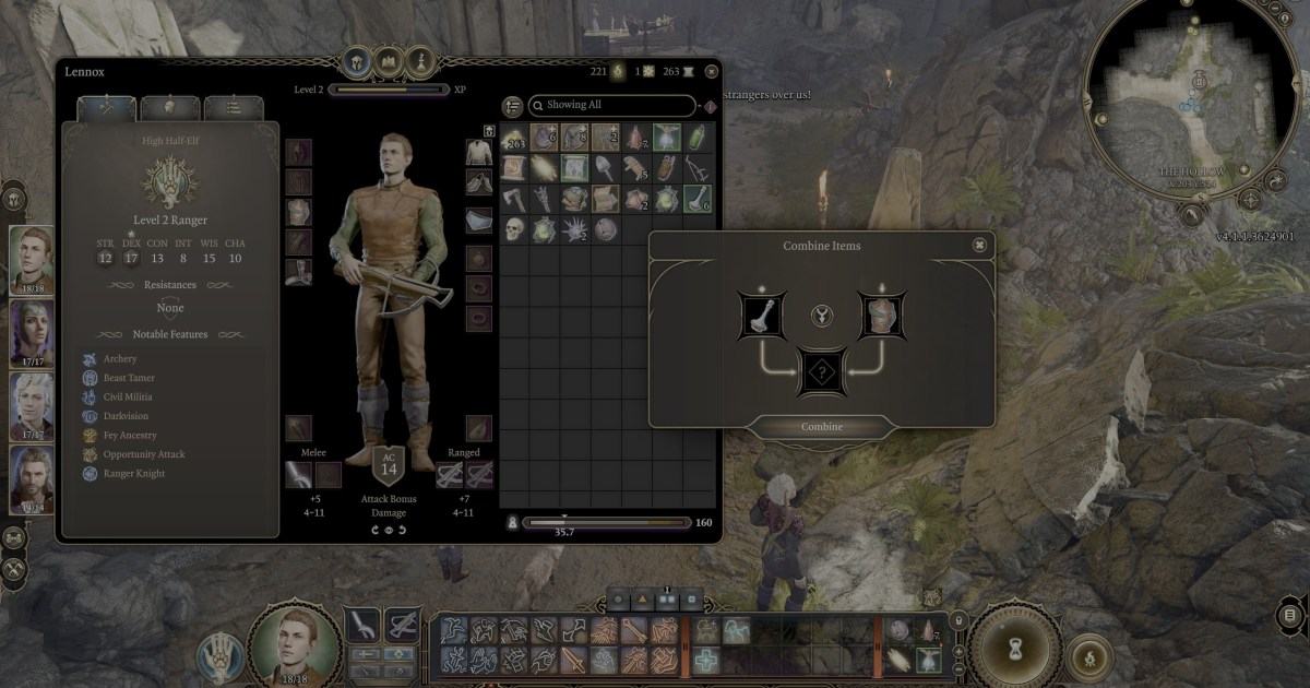 How to dye clothes in Baldur’s Gate 3