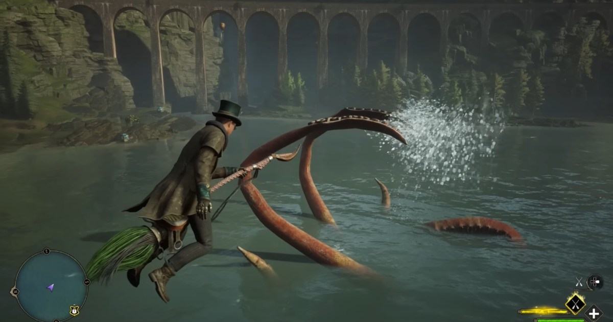 How to find the Giant Squid in Hogwarts Legacy