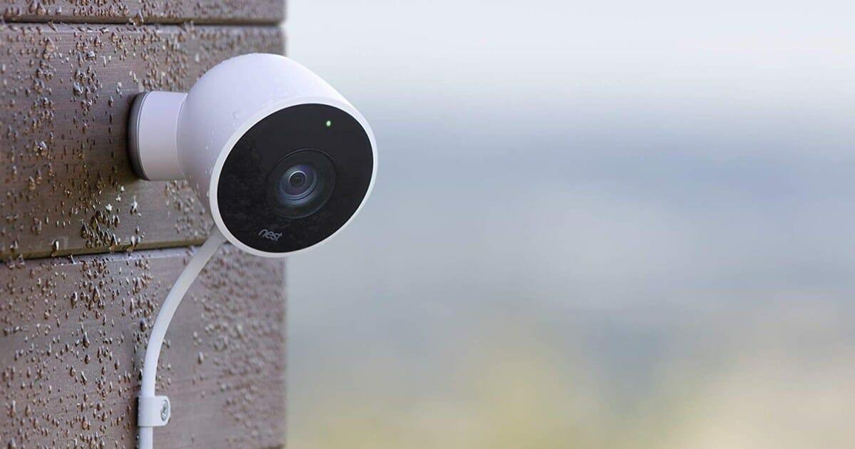 How to hide security camera wires outside your home