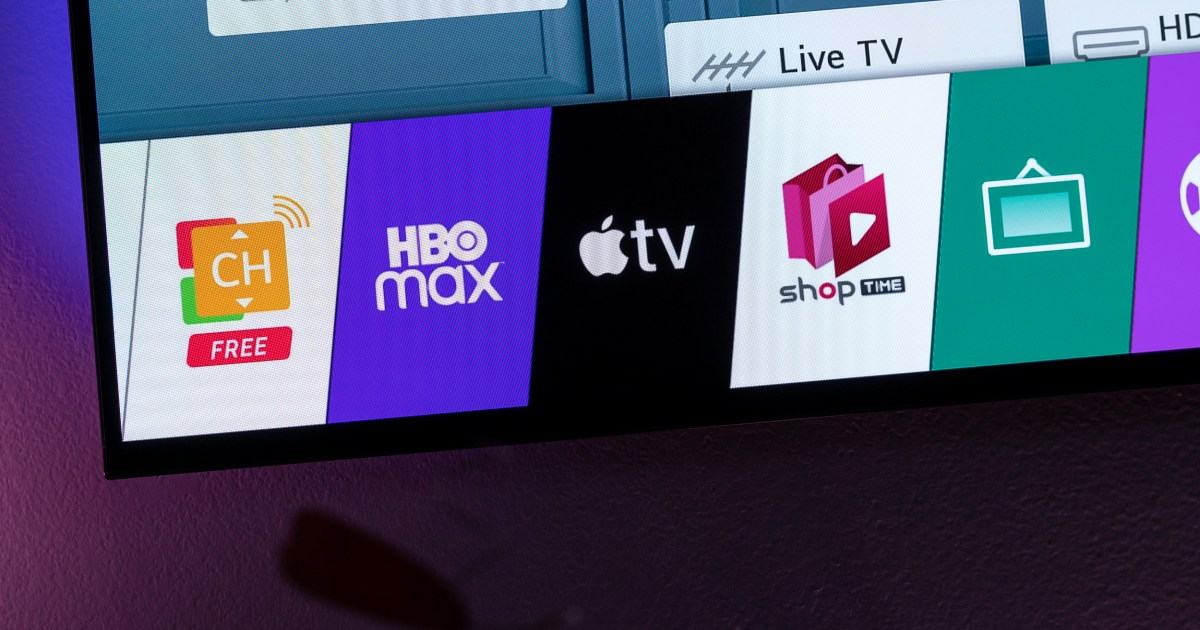 How to update apps on an LG smart TV